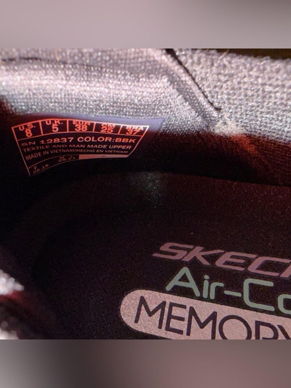 Skechers Women’s Black Slip-On Memory Foam Sneakers - Machine Washable
US Size 8 - Picture 7 of 7